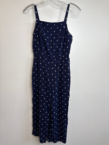 Old Navy Polka Dot Linen-Blend Jumpsuit (S)