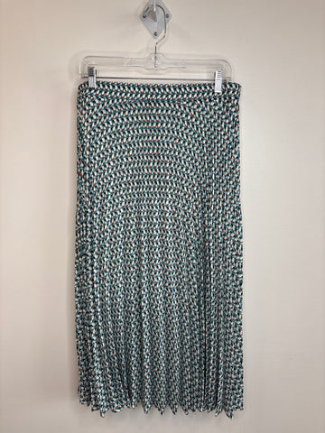 Max Studio Pleated Midi Skirt (XL)