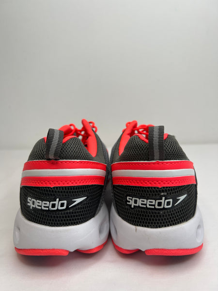 Speedo Grey/Orange Runners (US 10)