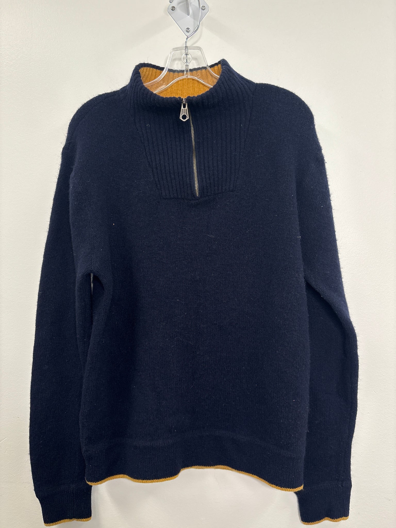 Gap Quarter-Zip Lambswool Sweater (XL)