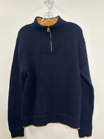 Gap Quarter-Zip Lambswool Sweater (XL)