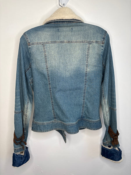 Bianca Fleece Denim Jacket (8)