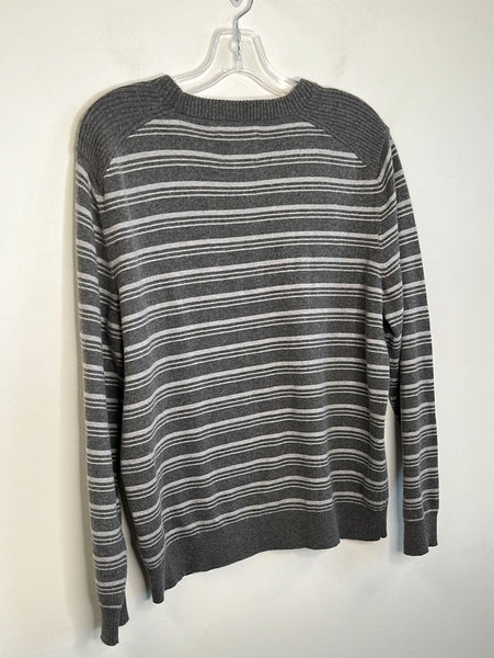 Retro The North Face Dorning Grey Wool Blend Crewneck Sweater (M)