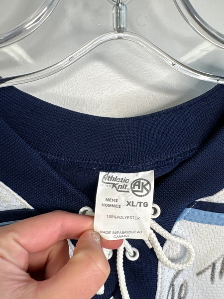 Athletic Knit The Mike Keane Celebrity Hockey Classic Noel SIGNED Hockey Jersey (XL)