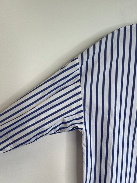 Mango Striped Oversized Shirt (4)