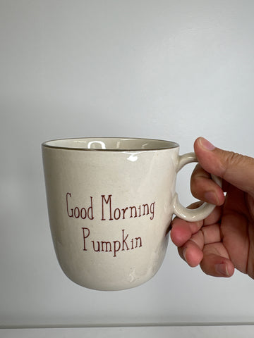 Good Morning Pumpkin Mug