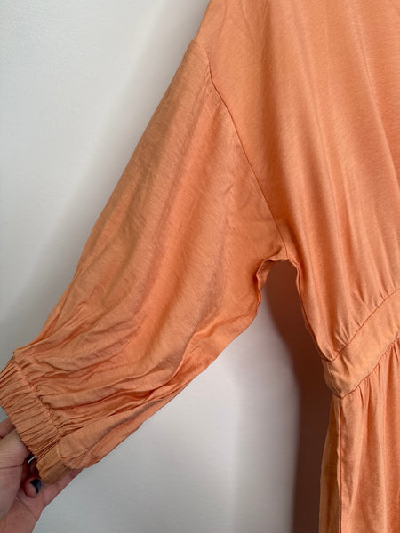 Lili Sidonio Molly Bracken Midi Drapery Dress (S)