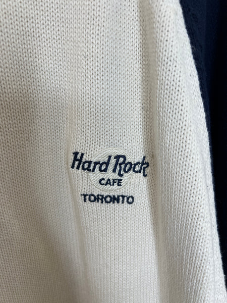 Hard Rock Cafe Toronto Raglan Knitted Long-Sleeve Sweater (XXL)