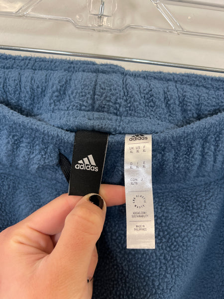 Adidas Blue Fleece Sweatpants (XL)