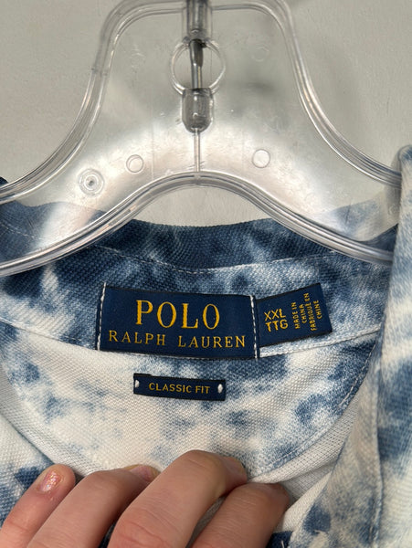 Polo Ralph Lauren Tie Dye Polo Shirt (XXL)