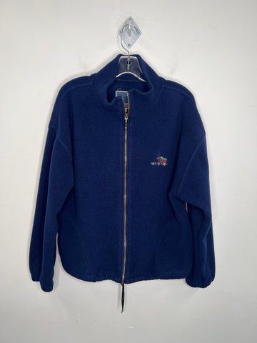 Vintage Fundy “New Foundland” Embroidered Full Zip Fleece Jacket (L)