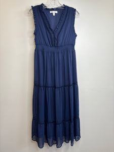 Cristina B Ruffled Maxi Tiered Dress (S)
