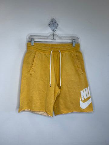 Nike Lemon Yellow Sweat Shorts (M)