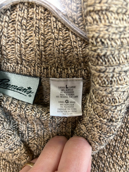 Penmans Snowflake Turtleneck Sweater (L)