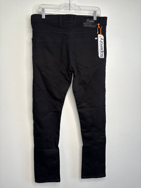 NWT Superdry Black Denim Jeans (34)