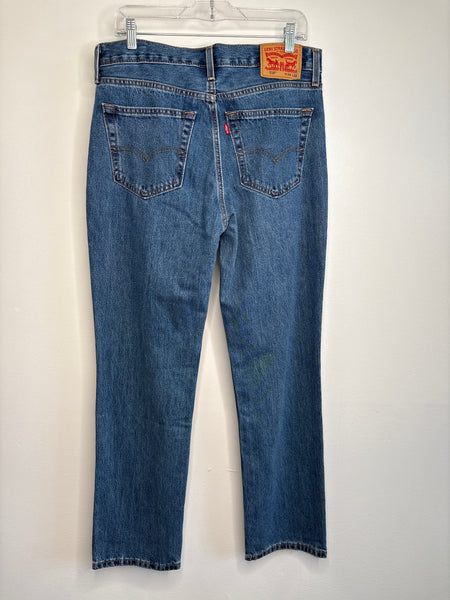Levi’s Slim Fit Straight Leg Mom Denim Jeans (34/32)