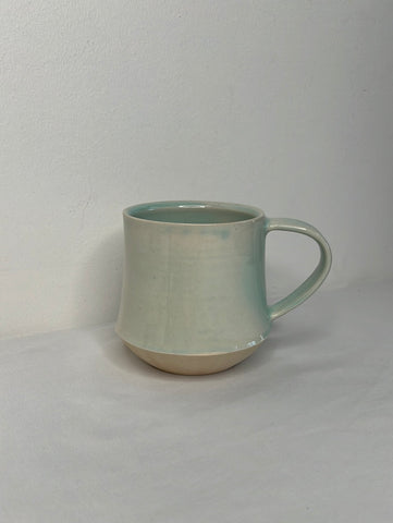 Teal Glazed Ceramic Pottery Mug