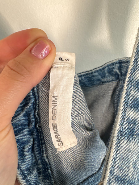 Garage Denim Mini Dress (S)