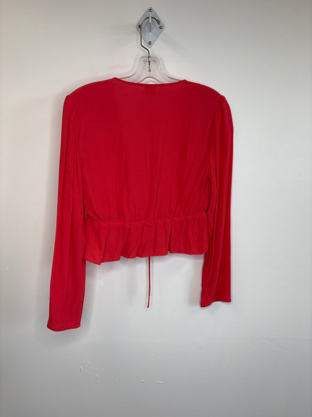 Aritzia Sunday Best Tie Front Blouse (S)