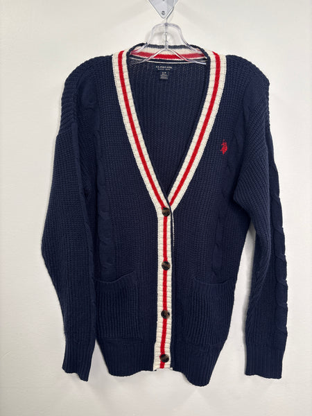 U.S Polo RL Cableknit Cardigan (S)