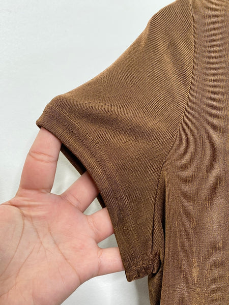 Divided Blouse Cropped Top (M)