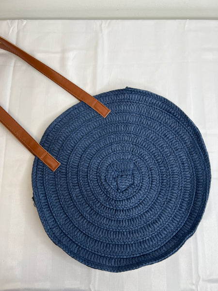 Lily Morgan Chokore Ultimate Round Blue Beach Bag