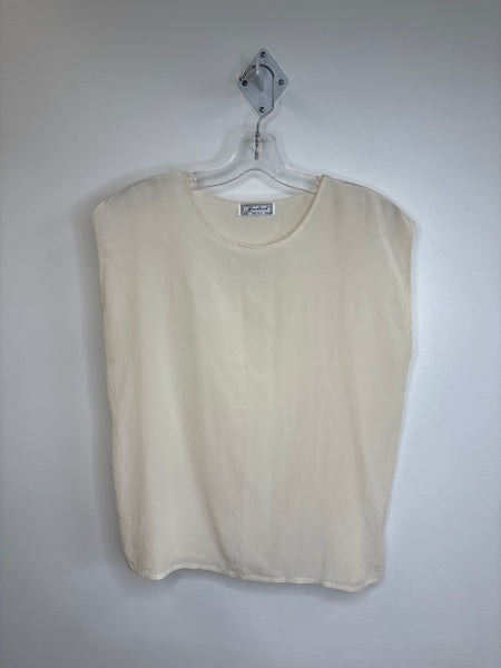 Vintage Juliet Sleeveless Silk Top