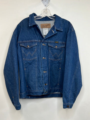 Vintage Wrangler Western Wear Denim Jacket (XXL)