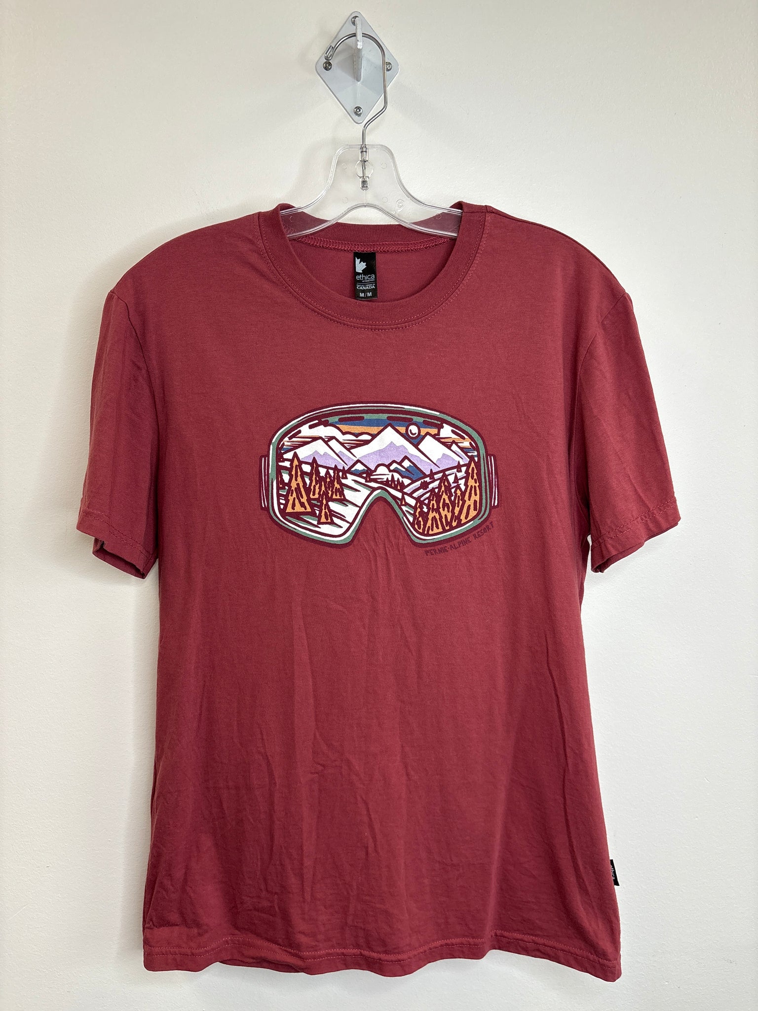 Ethica Pernie Alpine Resort Organic Cotton Graphic Tee (M)