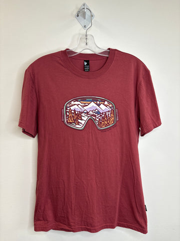 Ethica Pernie Alpine Resort Organic Cotton Graphic Tee (M)