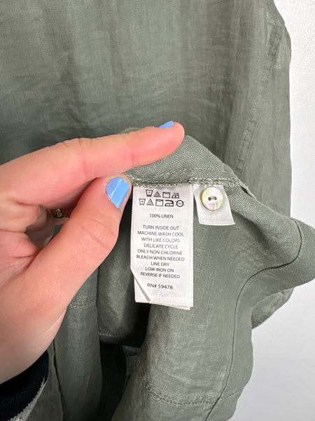 Linen Mini Dress