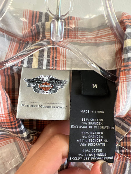 Harley Davidson Plaid Shirt (M)