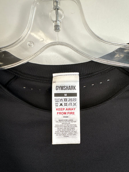 Gymshark Cropped Long Sleeve Top (M)