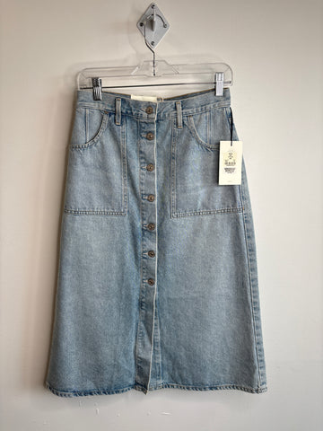 NWT Citizens of Humanity Anouk Denim Skirt (27)