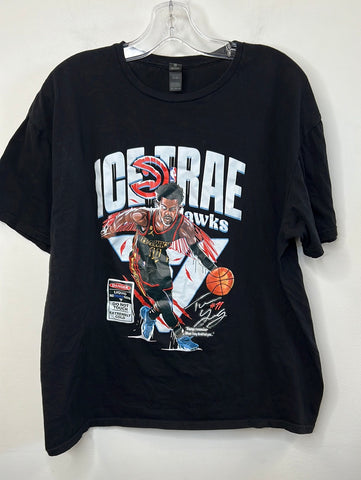 NBA Trae Young "Ice Trae" #11 Atlanta Hawks Graphic T-Shirt (XL)