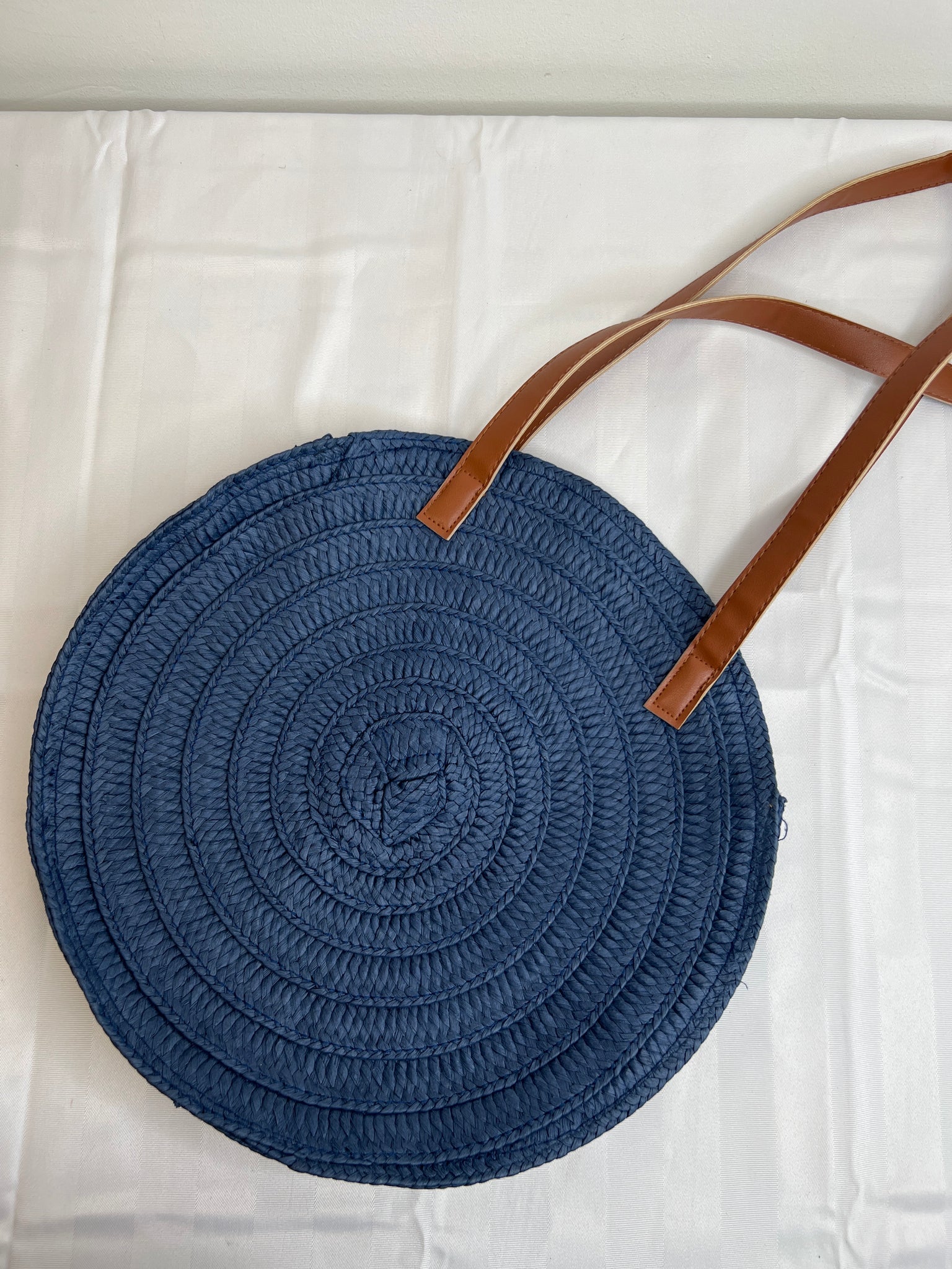 Lily Morgan Chokore Ultimate Round Blue Beach Bag