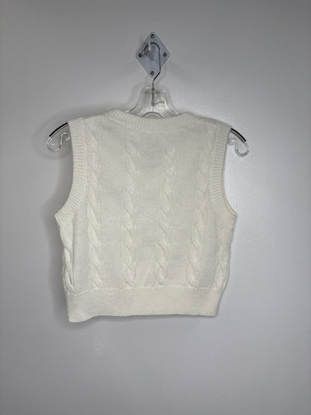 Iets Frans Cable Knit Sweater Vest (S)