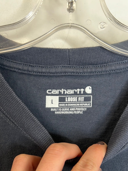 Carhartt Loose Fit Patch Logo Pocket Tee (L)