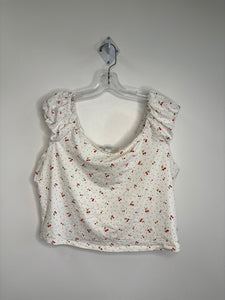 Forever 21 Cherry Printed Top (2XL)