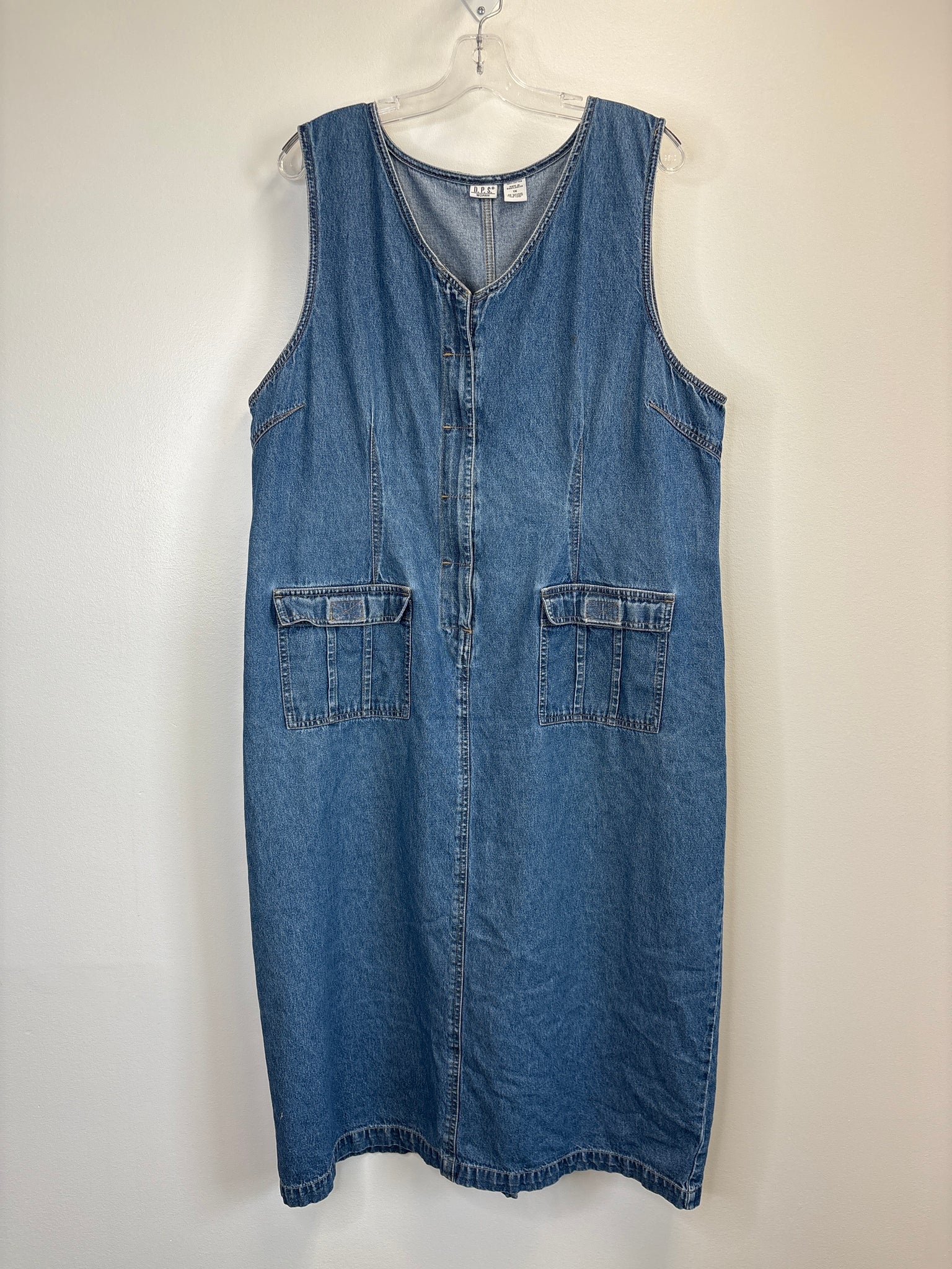 D.P.S. Woman Maxi Denim Dress (XL)