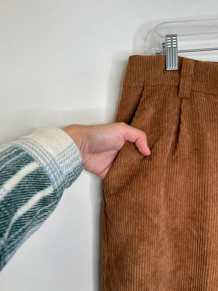 Tan Chambray Pants