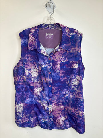 Reel Legends Sleeveless Button Down Shirt (2XL)