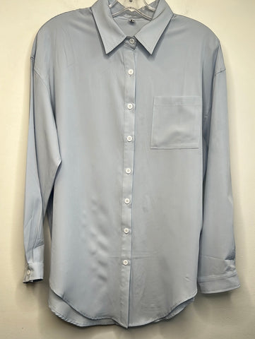 Hotouch V-Neck Button Up Shirt(M)
