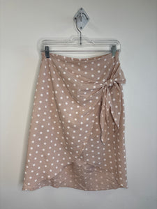 Everly Polka Dot Midi Skirt (M)