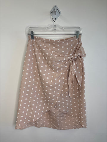 Everly Polka Dot Midi Skirt (M)