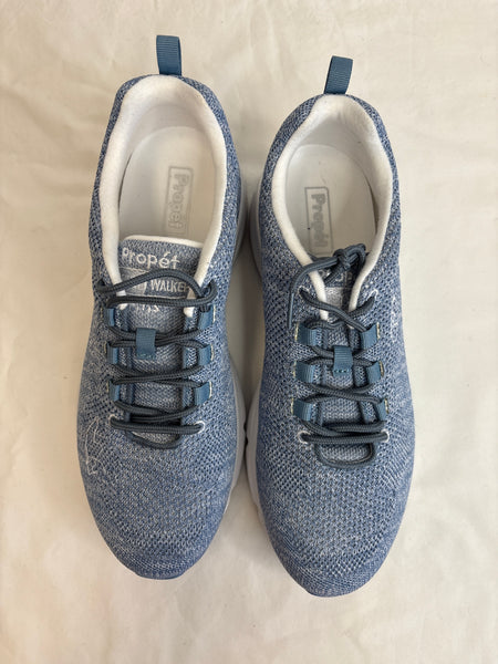 Propet Women's Denim Blue/White Stability Fly Walking Shoes (US 11)