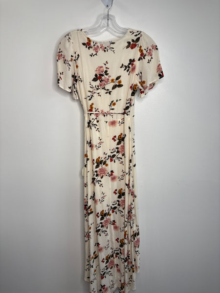 NWT American Eagle Outfitters Floral Printed Wrapped Maxi Dress (XS)