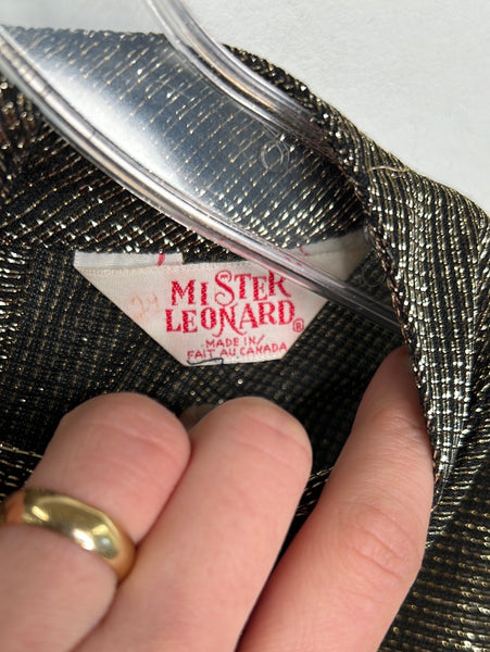 Mister Leonard Women’s Sparkles Cropped Shirt