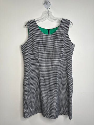 Cleo Checkered Sleeveless Midi Dress (18)