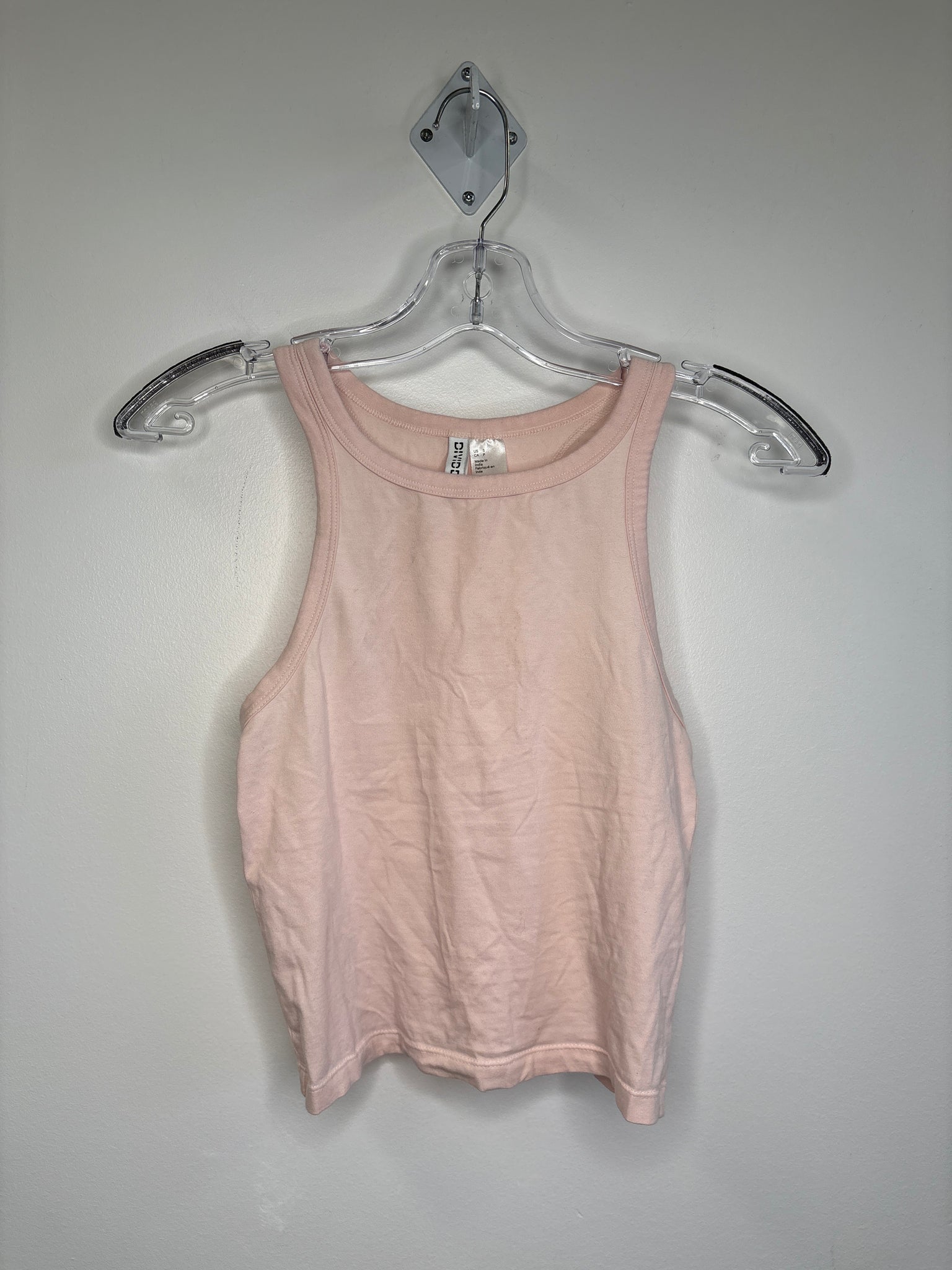 Divided Halter Cotton Top (S)